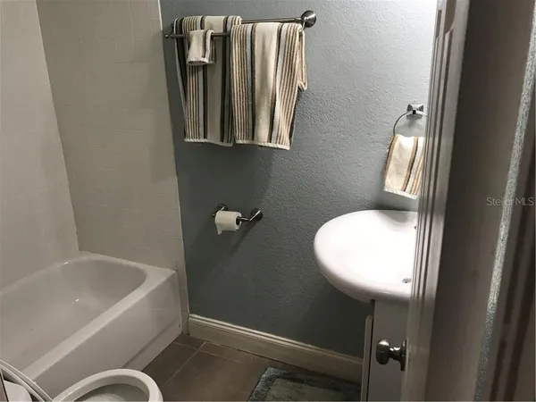 a bathroom with a toilet