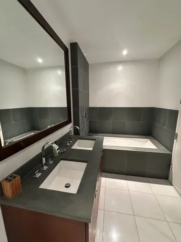 a bathroom with a sink and a toilet