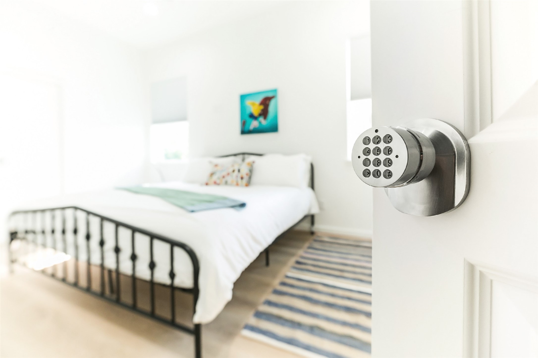 4303 Chester Street Houston, TX 77007 - Photo 8 of 46 Each bedroom has its own lock. Ideal for roommates or large groups