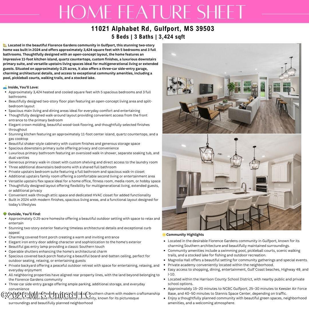 11021 Alphabet Rd.- Feature Sheet (2)