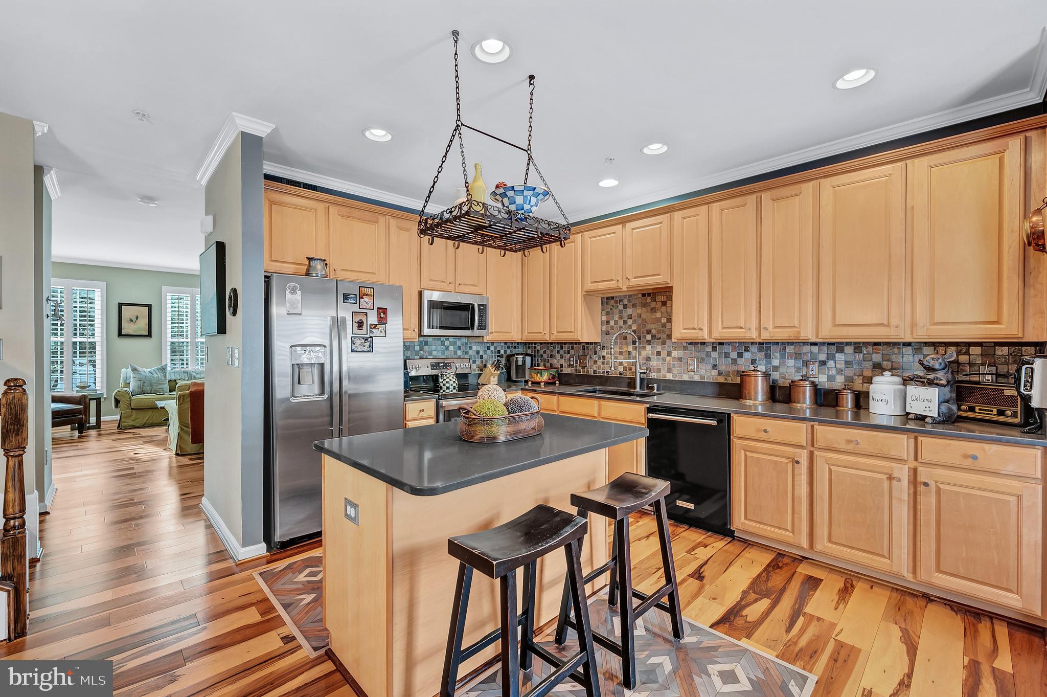 20 Inkberry Circle Gaithersburg, MD 20877 - Photo 12 of 50 Kitchen with New Hardwood Floors