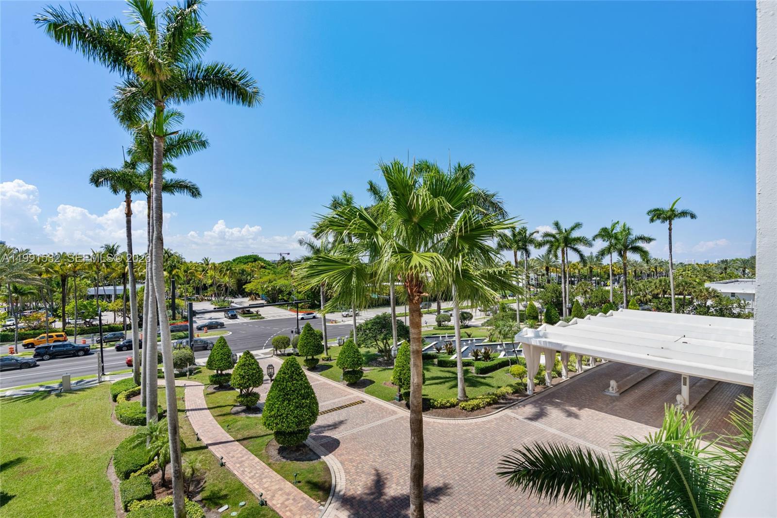 9801 Collins Avenue, Unit 5R Bal Harbour, FL 33154 - Photo 33 of 47 a view of yard