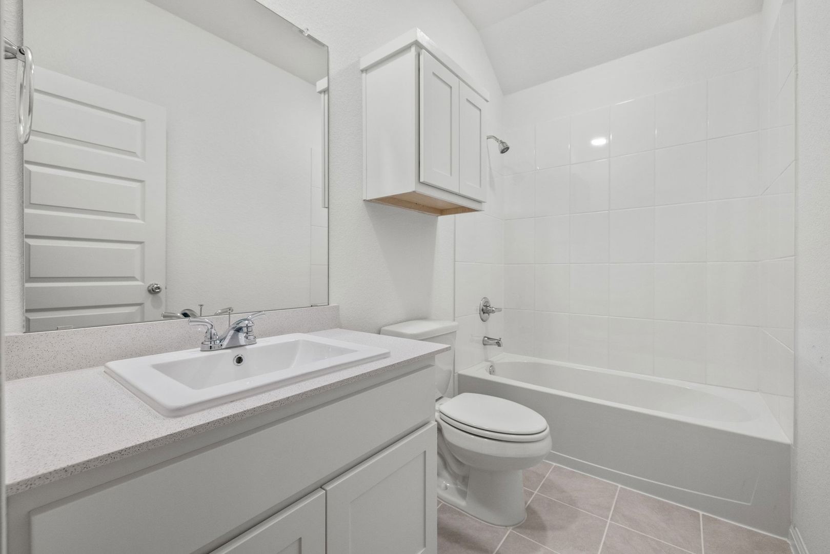 222 Spirit Street Elgin, TX 78621 - Photo 21 of 40 a bathroom with a sink a toilet and shower