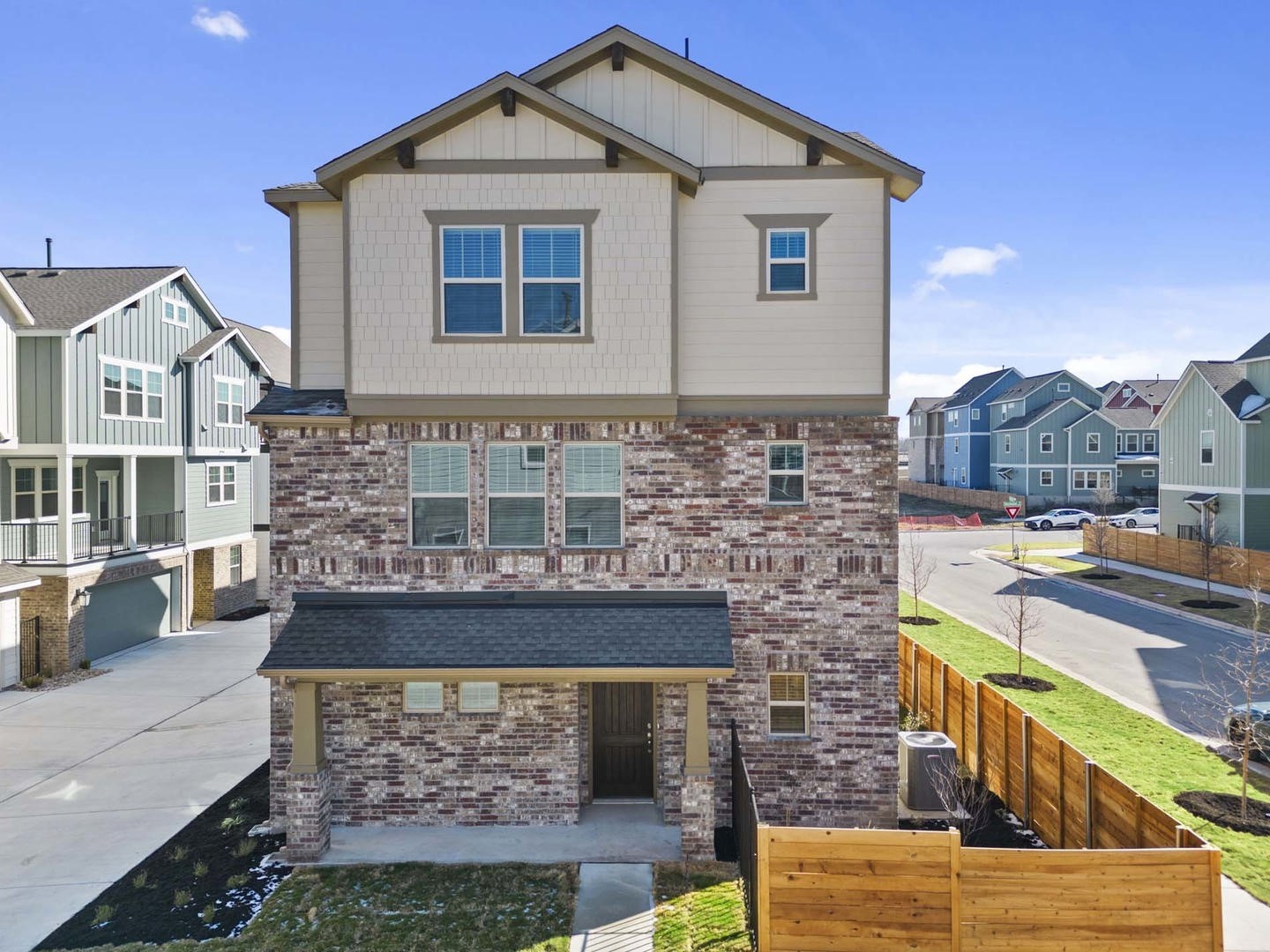 6400 Stockman Drive, Unit 6 Austin, TX 78747 - Photo 1 of 36 a front view of a house with glass windows