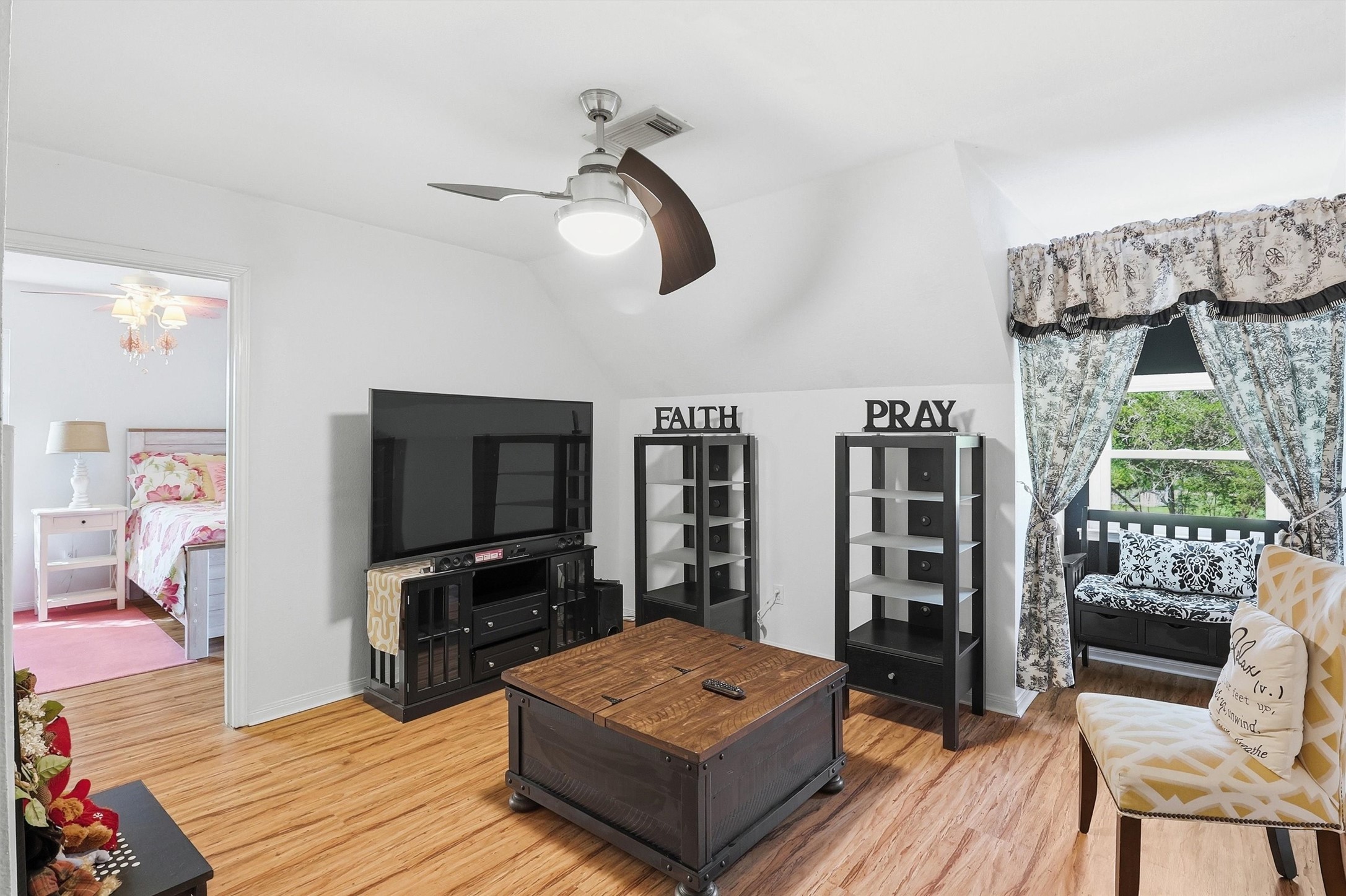2325 Skrivanek Road Sealy, TX 77474 - Photo 5 of 36 a living room with furniture and a flat screen tv