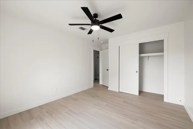 wooden floor in an empty room