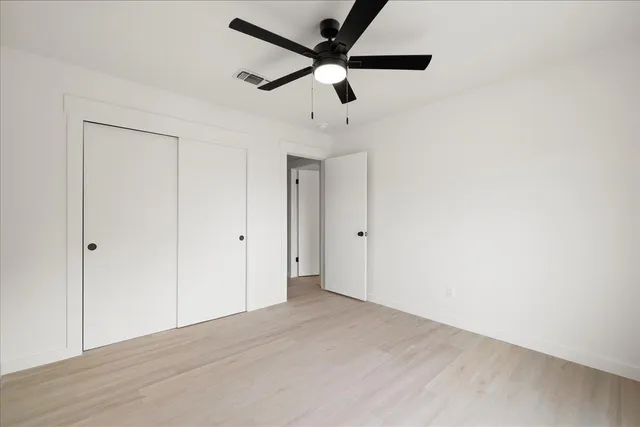 wooden floor in an empty room