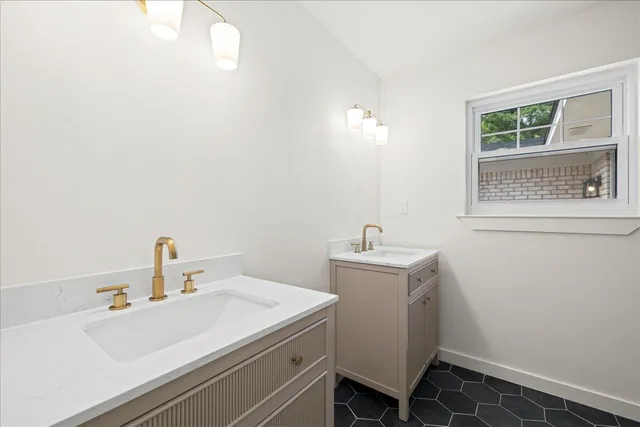 a bathroom with a sink and a toilet