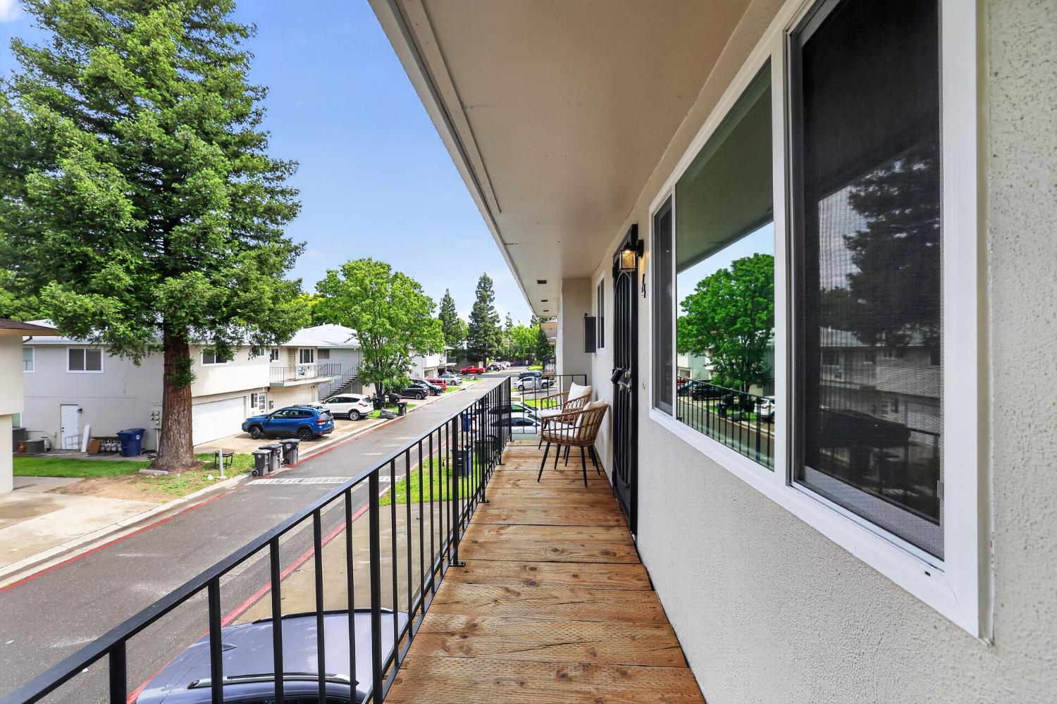 a view of a house with a porch