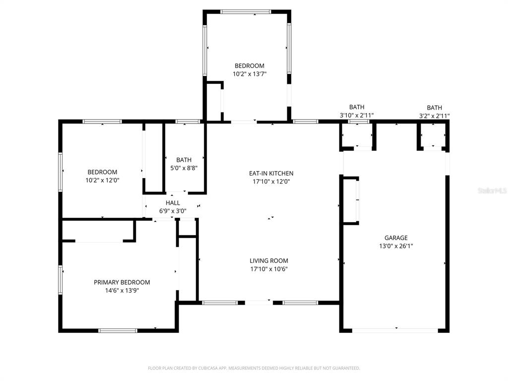 5134 Reseda Drive New Port Richey, FL 34652 - Photo 2 of 37 a picture of a floor plan