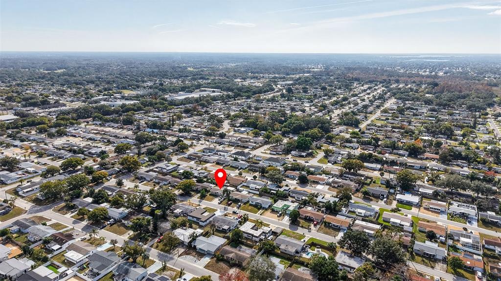 5134 Reseda Drive New Port Richey, FL 34652 - Photo 37 of 37 an aerial view of a houses with a city