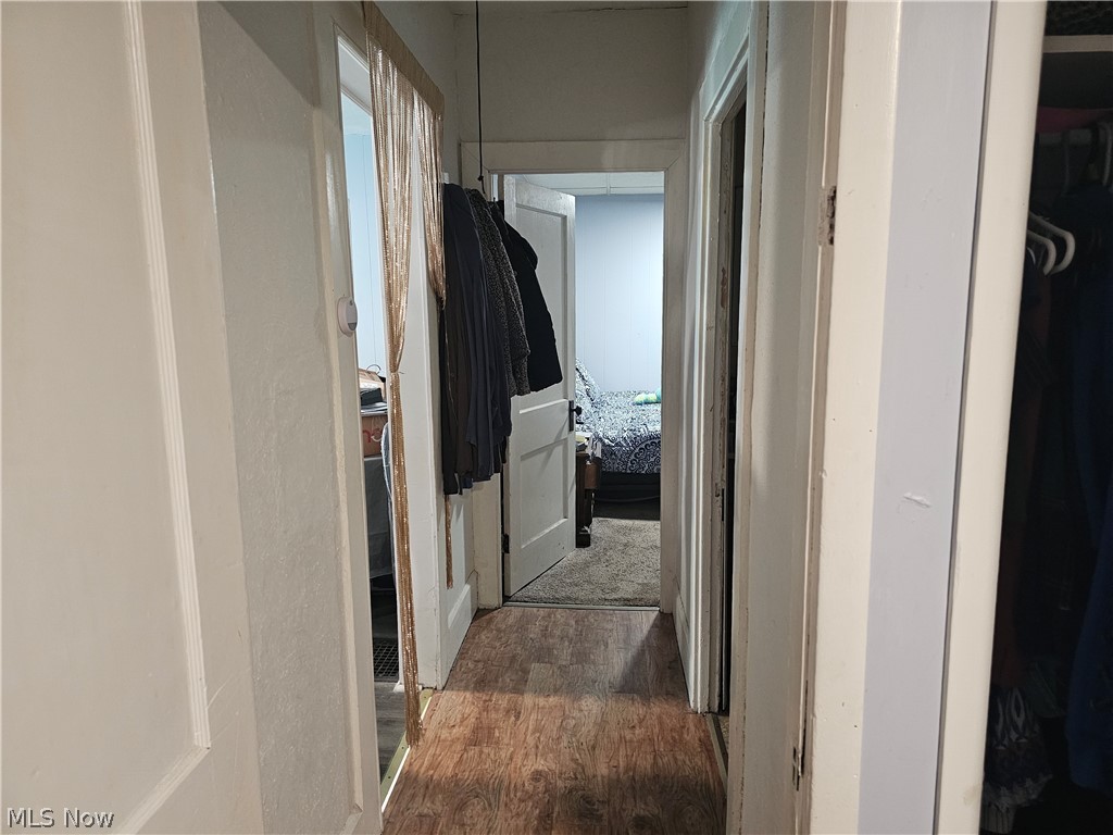 633 Riley Avenue East Liverpool, OH 43920 - Photo 11 of 21 Hall with dark wood finished floors