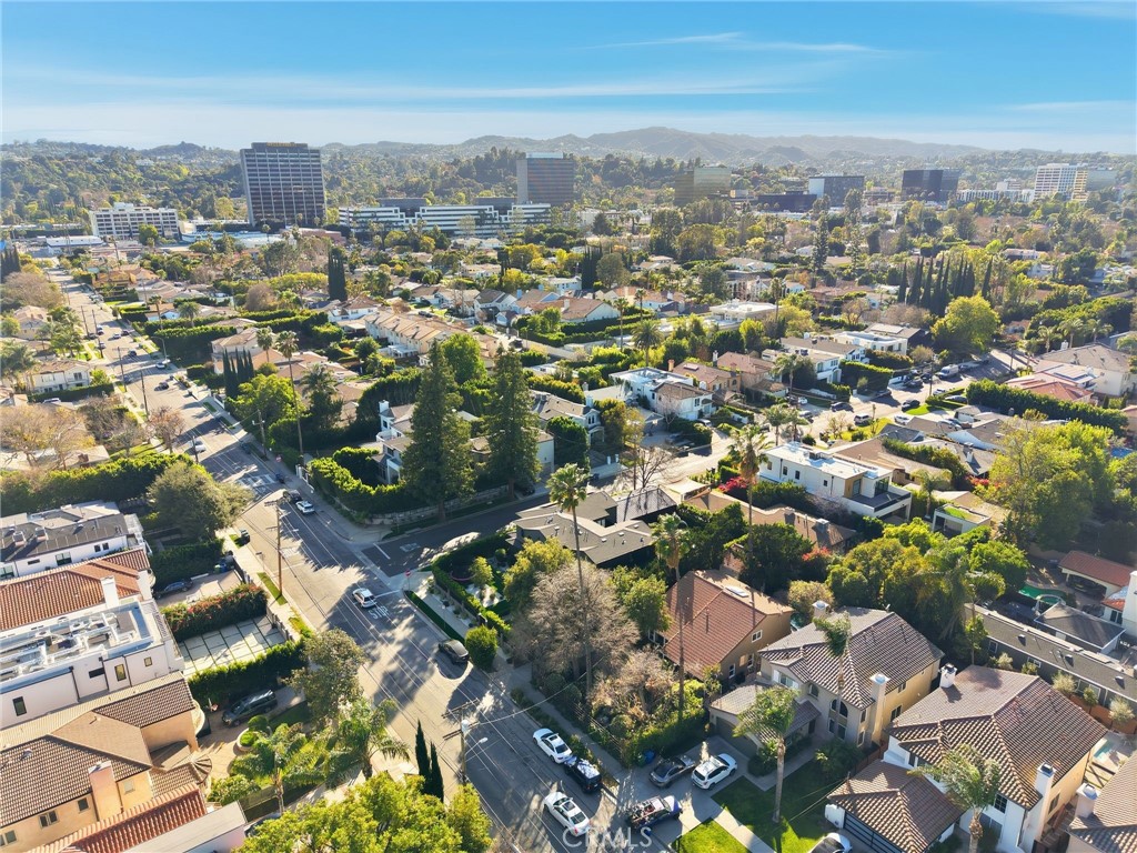 4963 Haskell Avenue Encino, CA 91436 - Photo 40 of 45 an aerial view of multiple house