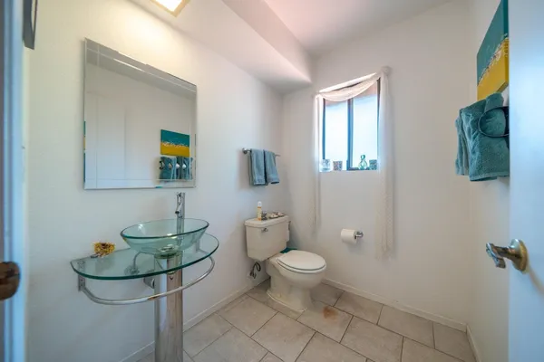 a room with a sink and a vanity