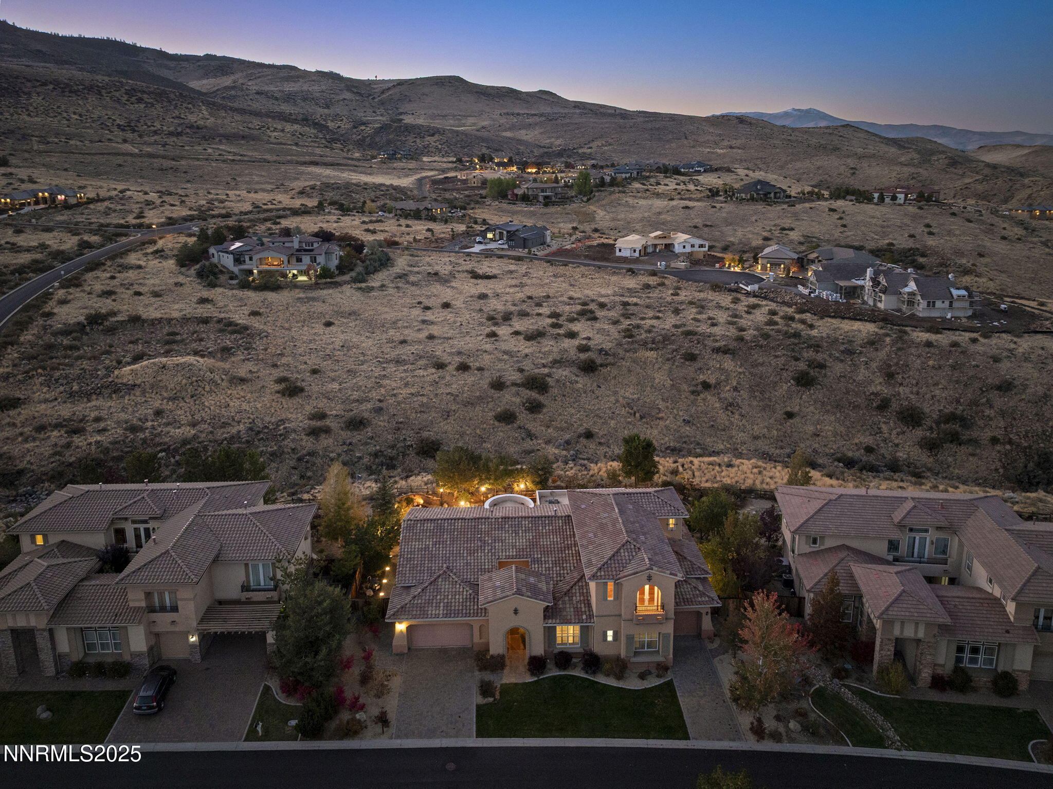 6225 Elk Ivory Drive Reno, NV 89511 - Photo 37 of 44 an aerial view of residential houses and outdoor space