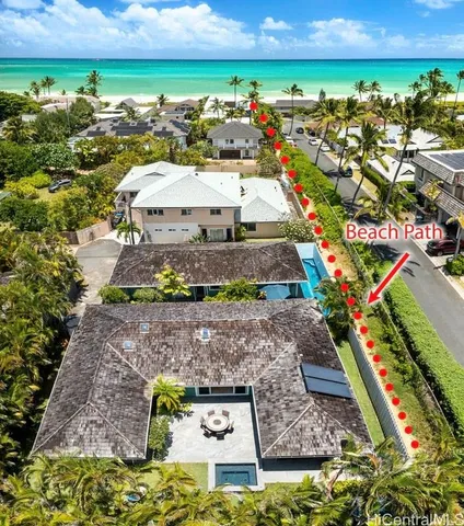 a view of an ocean beach