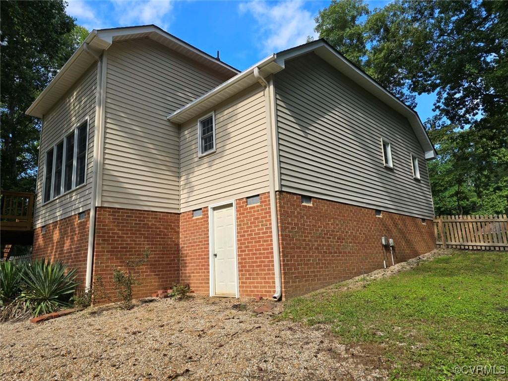 12906 Silver Crest Road Chester, VA 23831 - Photo 6 of 45 Rear right side of house
