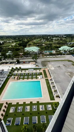 a room with gym equipment and a table