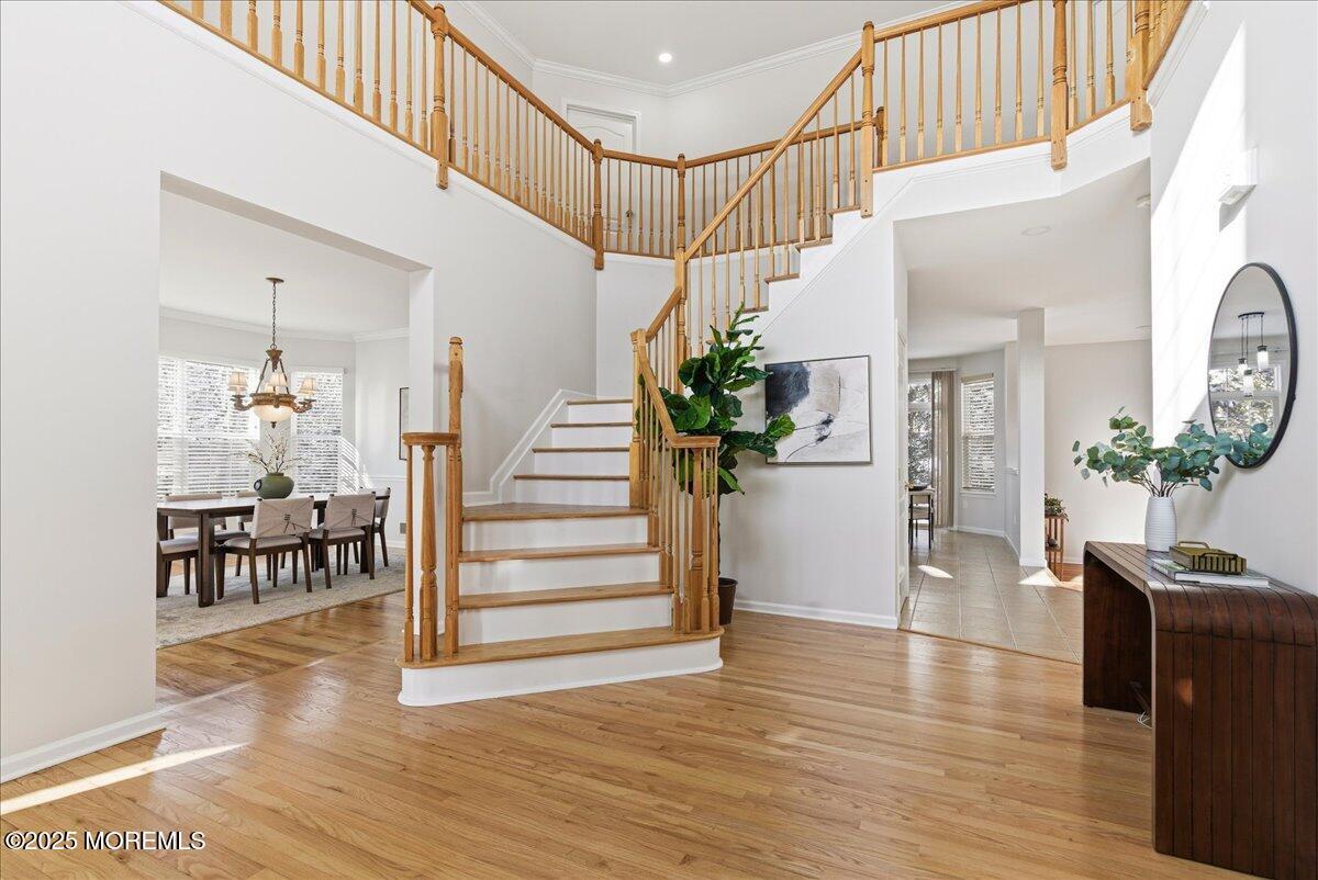 10 Sunshine Way Jackson, NJ 08527 - Photo 2 of 50 a view of entryway and hall with wooden floor