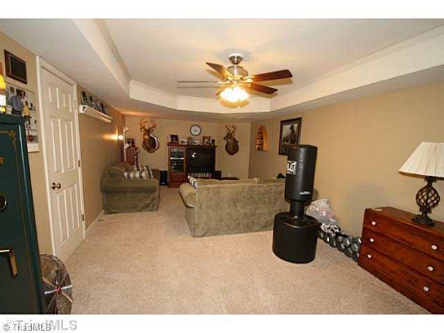 108 South High Field Road Advance, NC 27006 - Photo 14 of 16 Den/Family/Great Room. Great space in the finished basement.