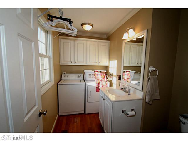 108 South High Field Road Advance, NC 27006 - Photo 6 of 16 Laundry Room. Laundry Room and half bath located off Kitchen.