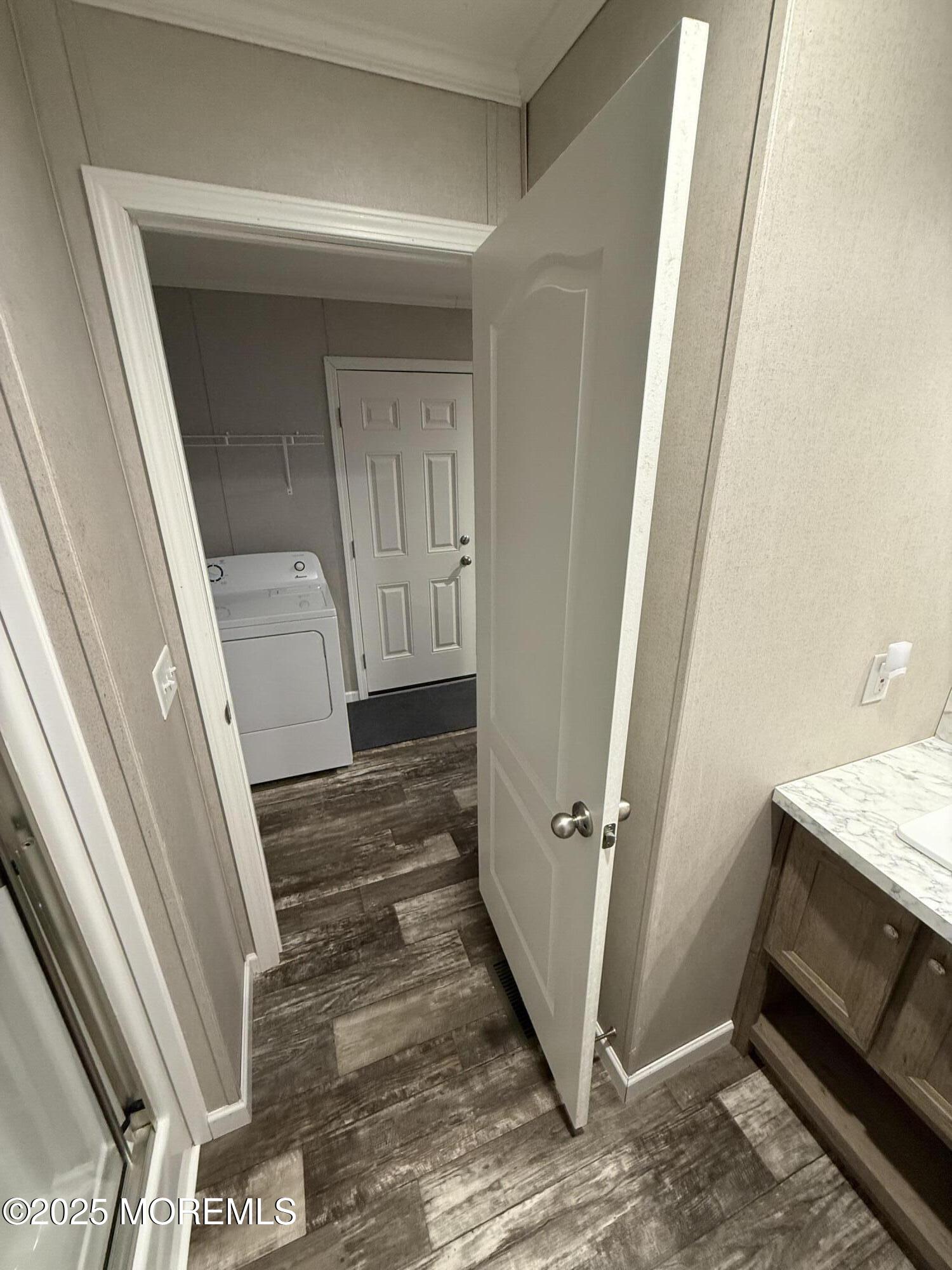 7 John Street Keansburg, NJ 07734 - Photo 12 of 16 a view of bedroom with a sink and staircase