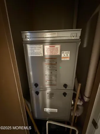 a close view of washer and dryer