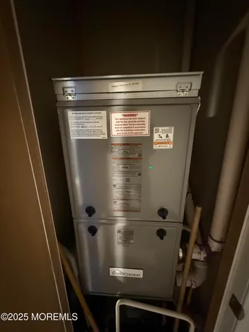 a close view of washer and dryer