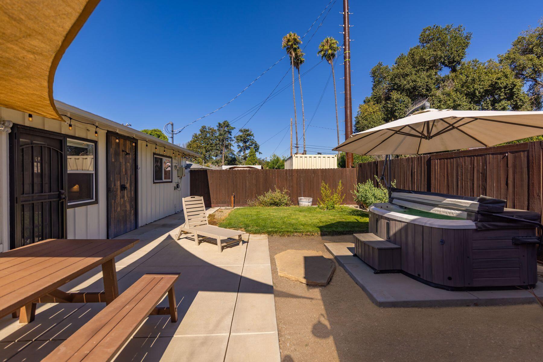 351 Sunset Avenue Oak View, CA 93022 - Photo 11 of 39 a view of a backyard with sitting area