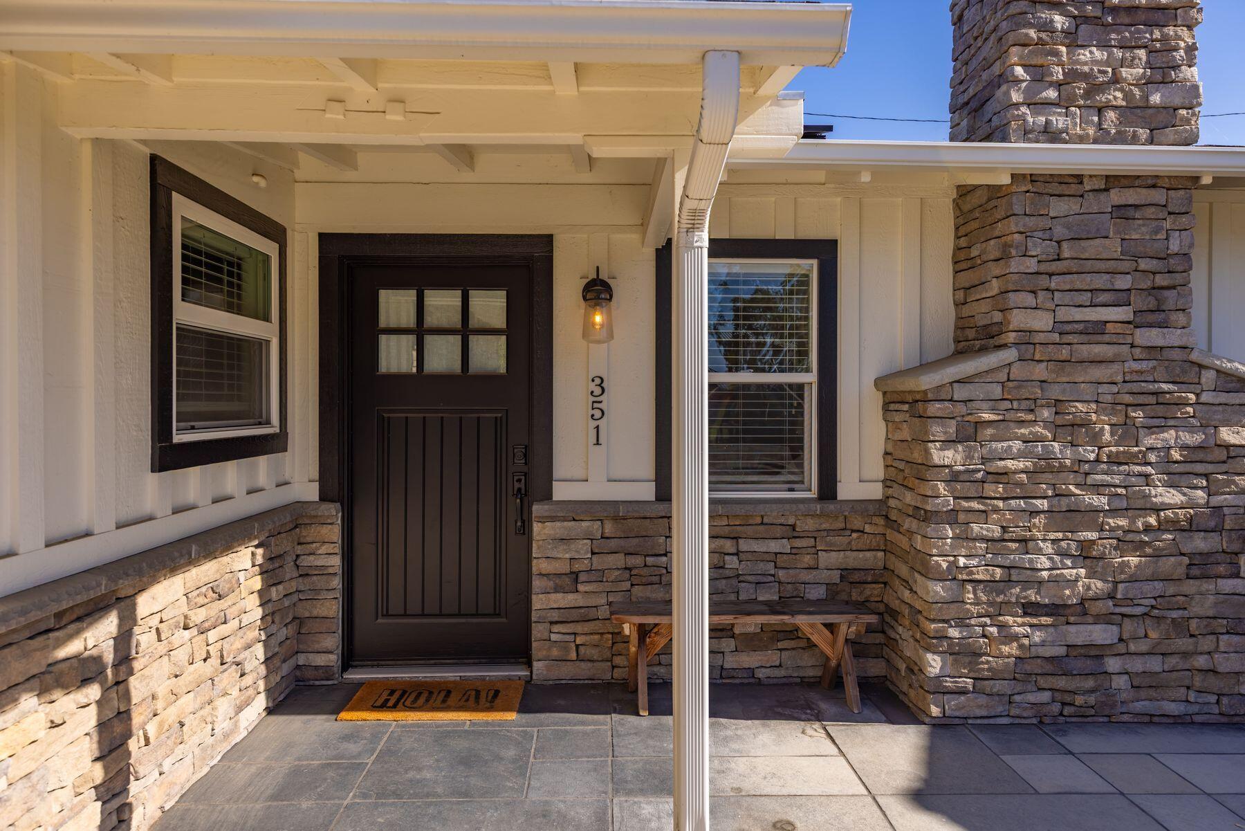351 Sunset Avenue Oak View, CA 93022 - Photo 2 of 39 a front view of a house with a door