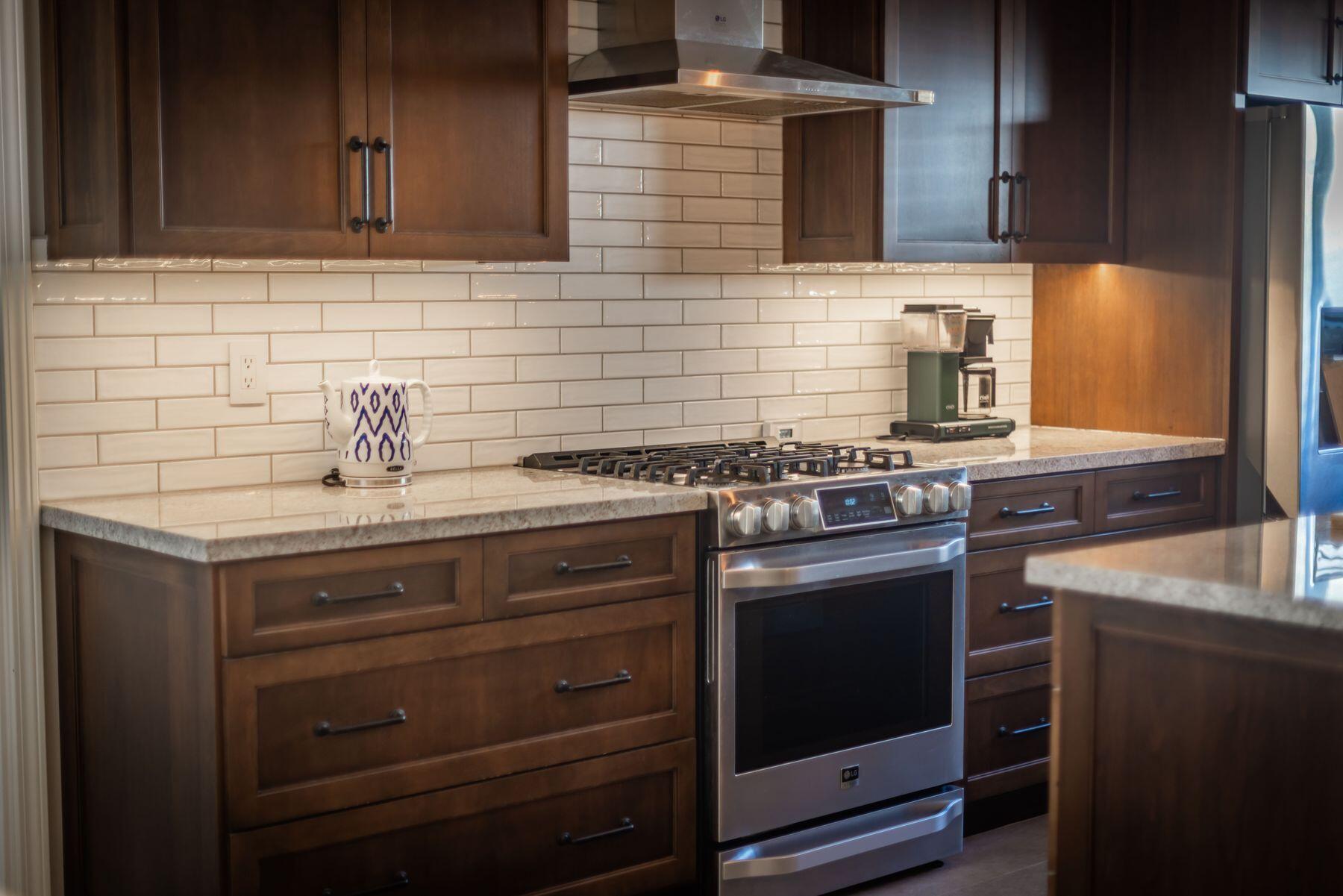 351 Sunset Avenue Oak View, CA 93022 - Photo 3 of 39 a kitchen with granite countertop stainless steel appliances and cabinets