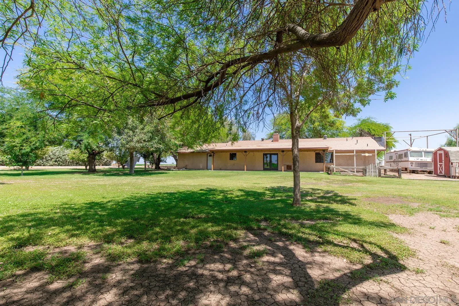 5754 Brandt Road Brawley, CA 92227 - Photo 40 of 48 a view of a house with a big yard