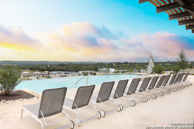 5386 Ranch Road 1376, Unit 191 Fredericksburg, TX 78624 - Photo 11 of 23 a view of a roof deck with couches and sky view