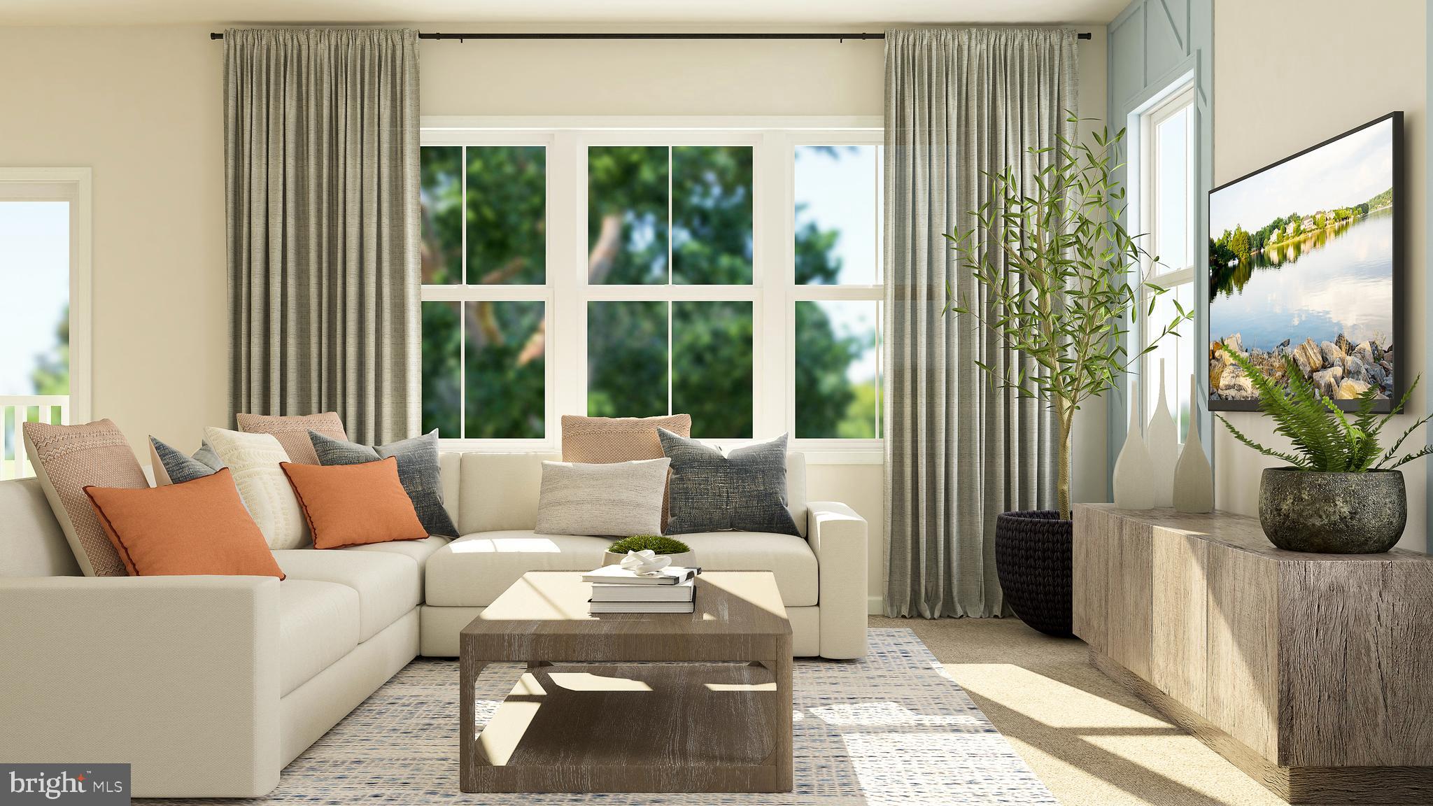 36 Forest Grove Avenue Ranson, WV 25438 - Photo 4 of 6 a living room with furniture and a potted plant