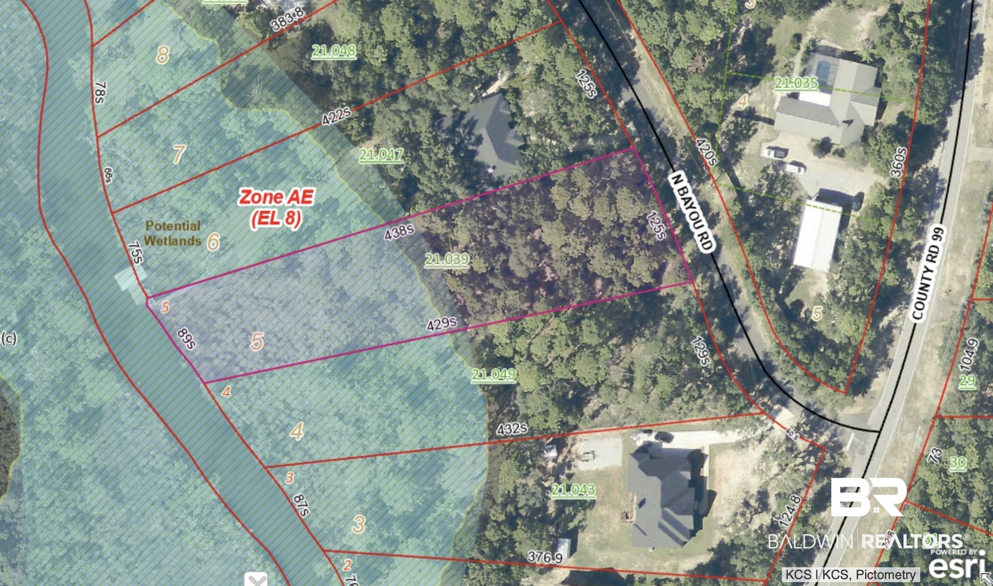 9545 North Bayou Road Lillian, AL 36549 - Photo 34 of 34 Map