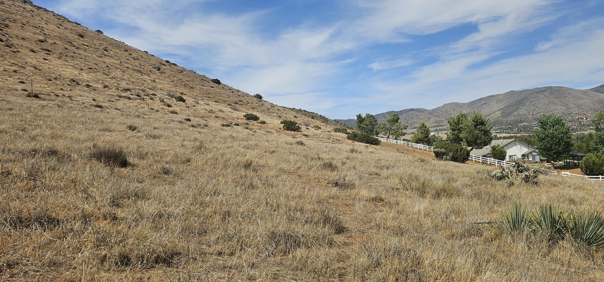Sourdough Road Acton, CA 93510 - Photo 3 of 8 a view of a dry yard with mountains in the background