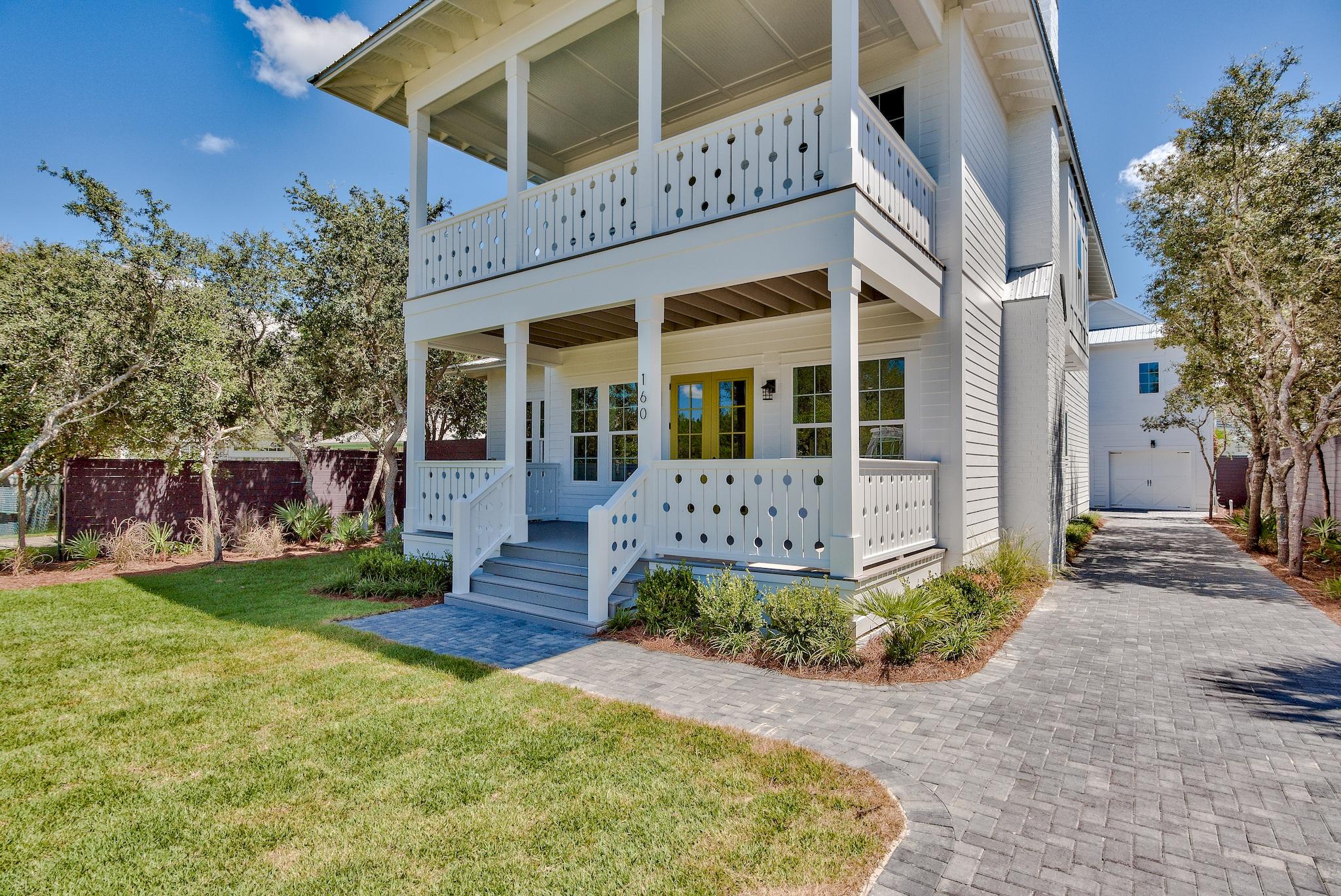 160 A St Inlet Beach Inlet Beach, FL 32461 - Photo 3 of 63 front view of a house with a yard