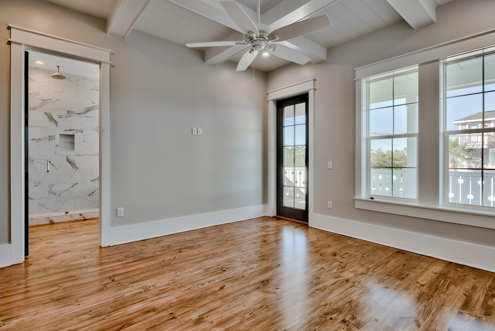 160 A St Inlet Beach Inlet Beach, FL 32461 - Photo 30 of 63 wooden floor in an empty room with a window