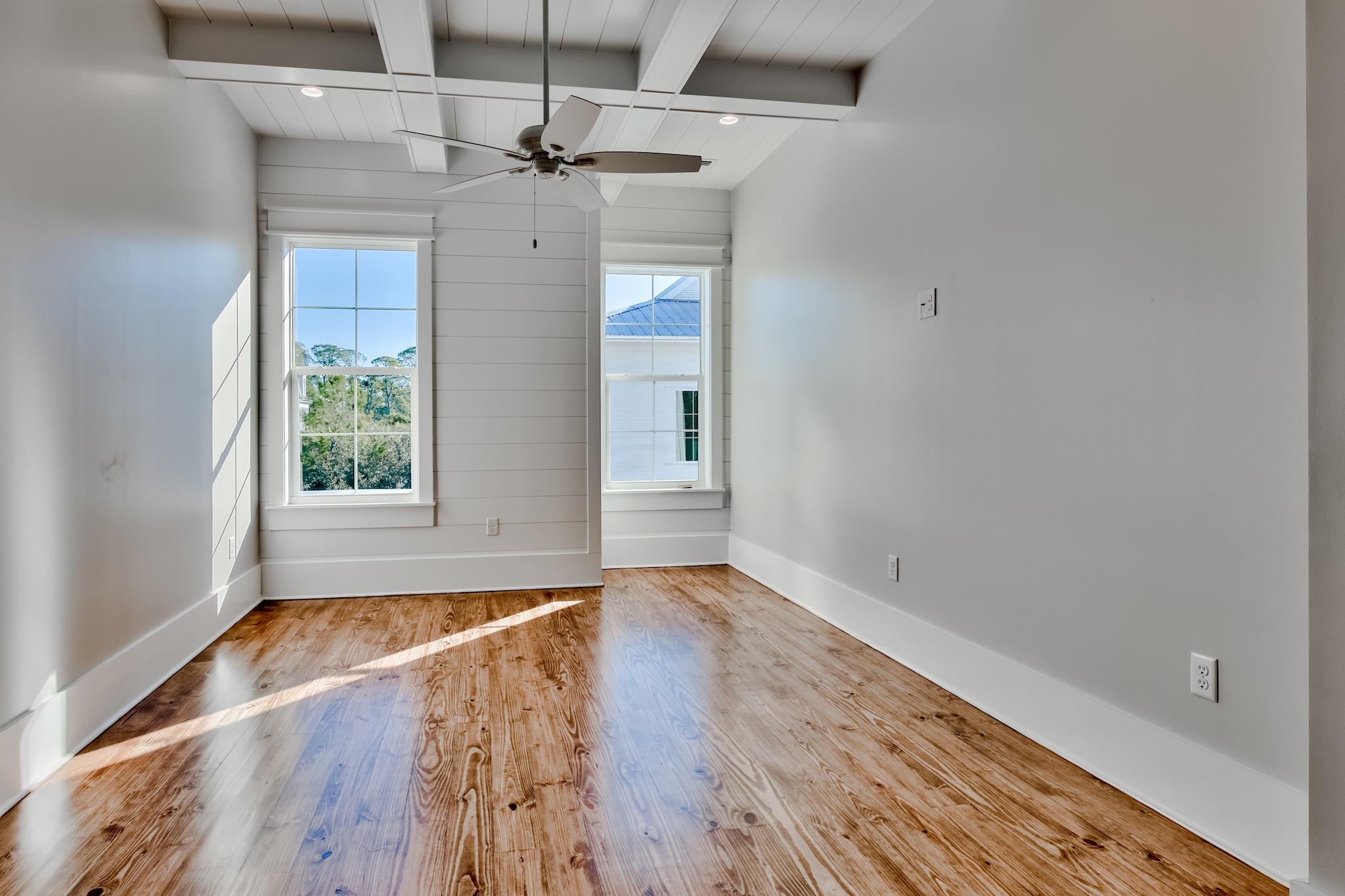 160 A St Inlet Beach Inlet Beach, FL 32461 - Photo 33 of 63 wooden floor in an empty room with a window