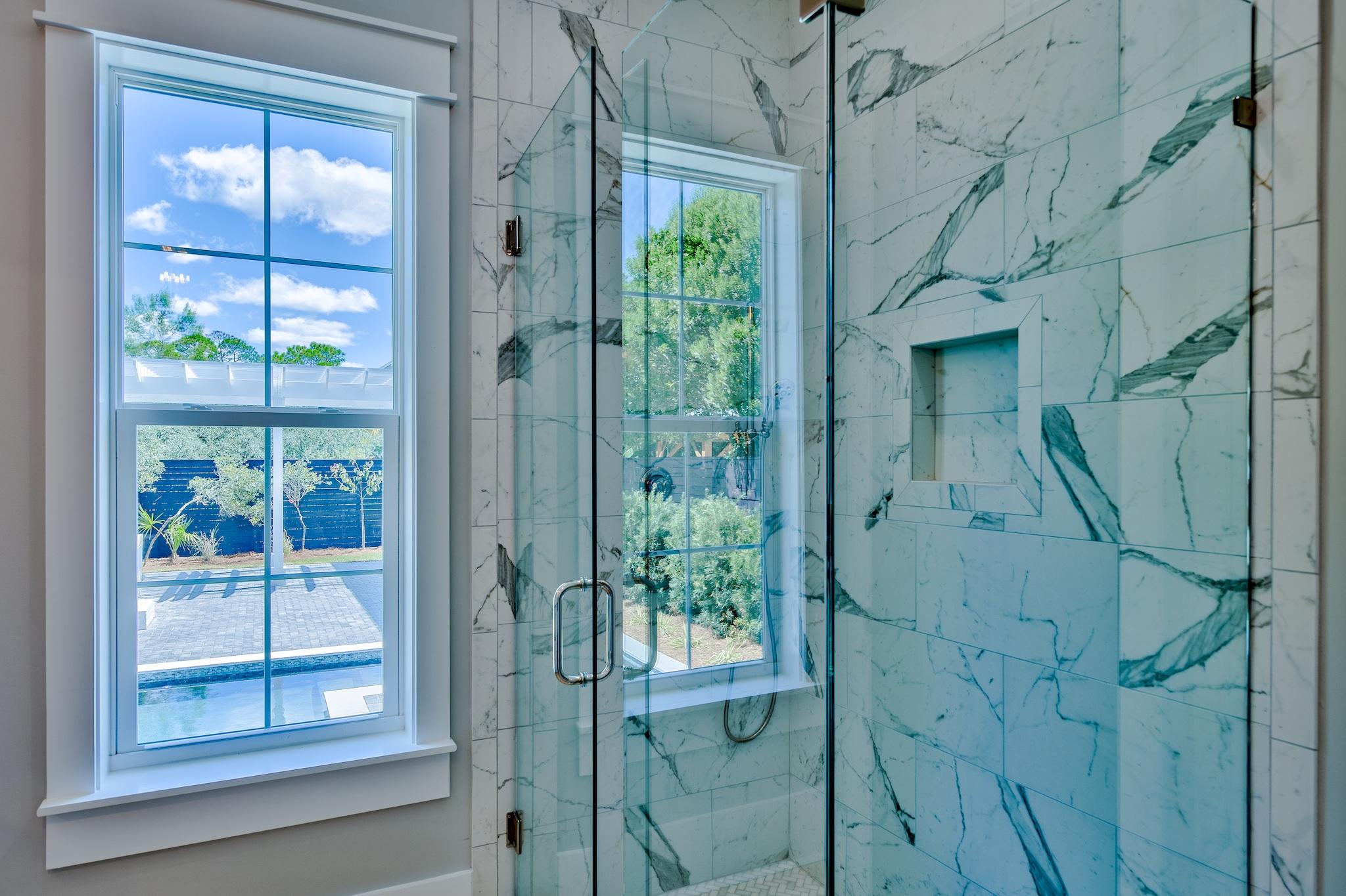 160 A St Inlet Beach Inlet Beach, FL 32461 - Photo 36 of 63 a bathroom with a shower