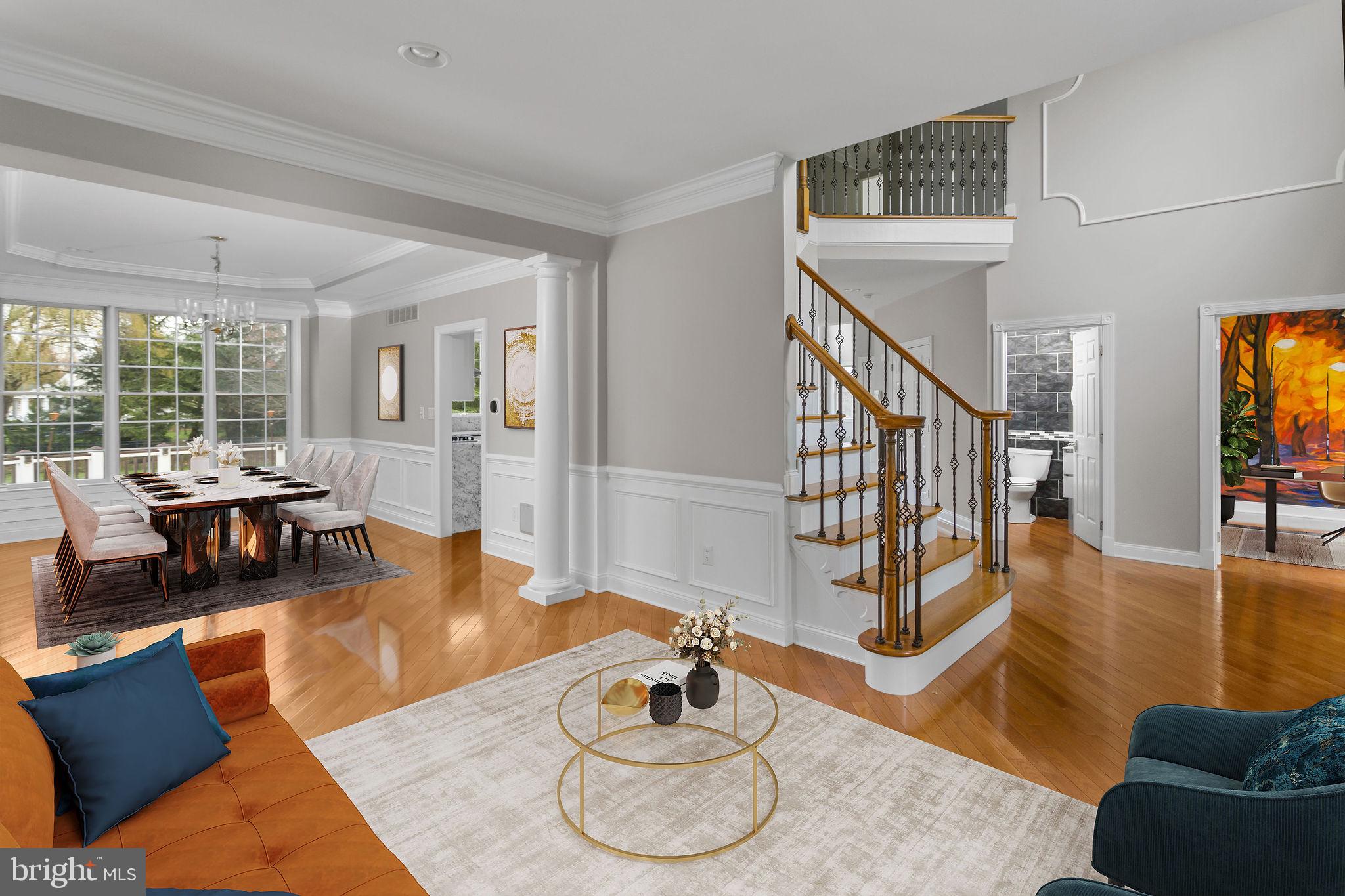 2 Thorn Lane Chesterfield, NJ 08515 - Photo 16 of 47 Elegant open space with inviting warmth.