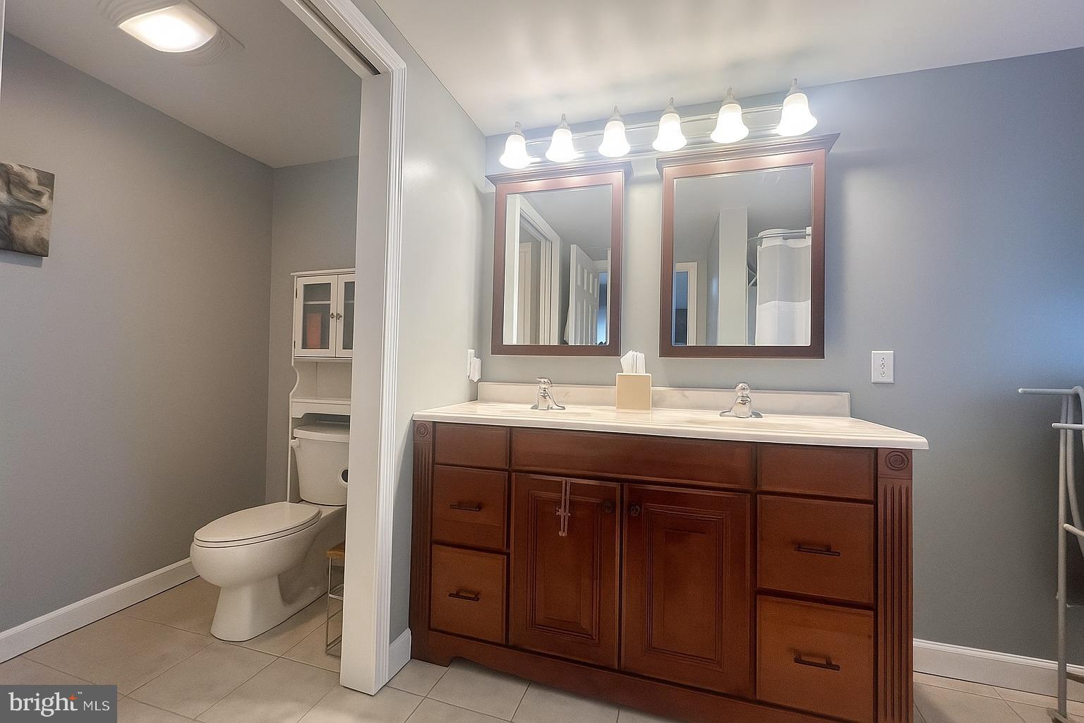 1204 Vilsmeier Road Lansdale, PA 19446 - Photo 16 of 26 Modern bathroom with elegant dual vanities.