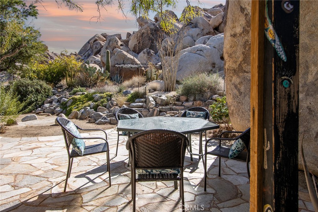 66075 Foothill Drive Joshua Tree, CA 92252 - Photo 22 of 53 a view of an outdoor seating area