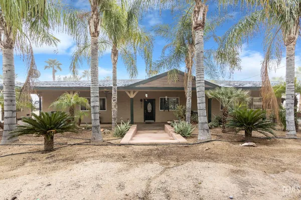 a view of a house with a patio