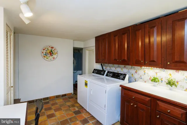 a room with storage and utility