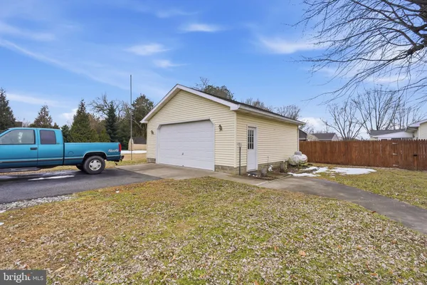 a car parked in front of a house