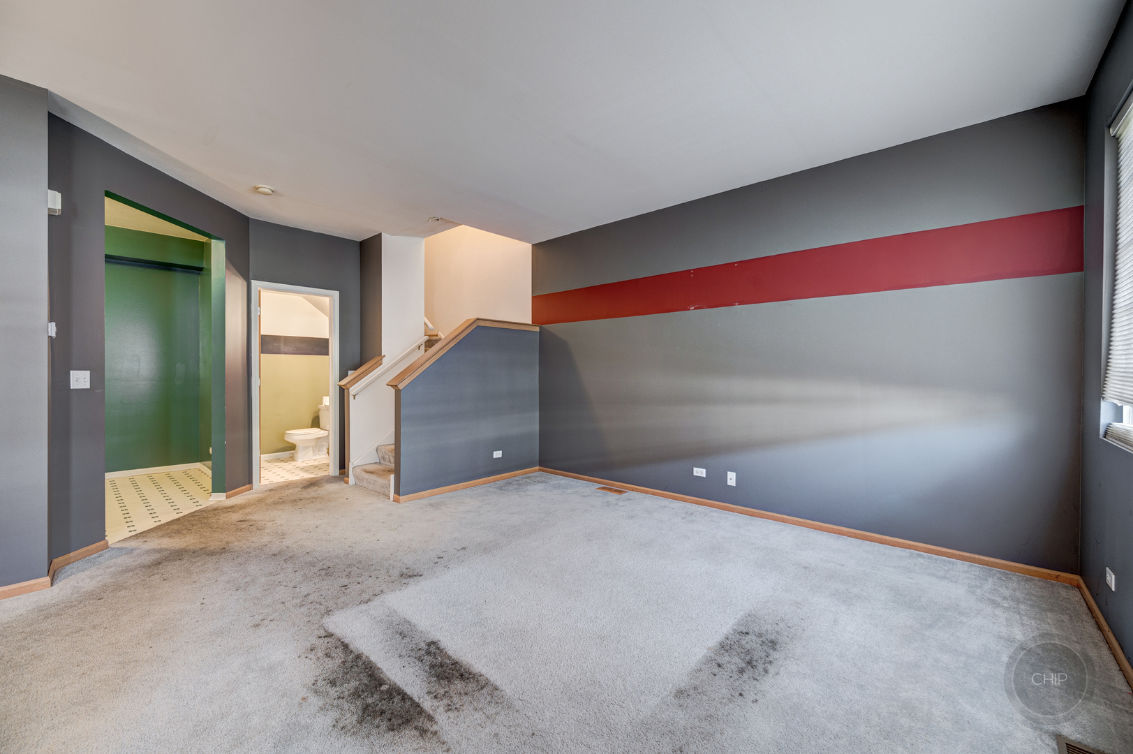 752 County Line Road Aurora, IL 60502 - Photo 5 of 30 a view of a big room with closet and windows
