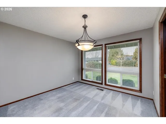 a view interior of a house livingroom and chandelier