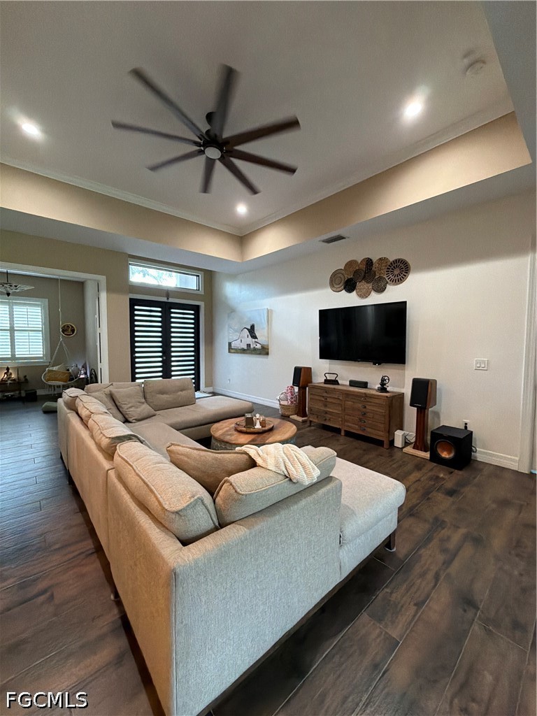 190 2nd Street Southeast Naples, FL 34117 - Photo 8 of 47 a living room with furniture and a flat screen tv