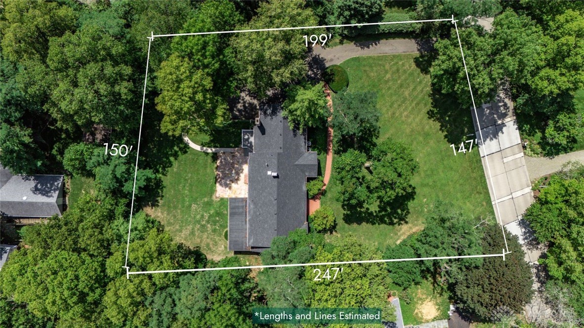 2420 Ridgeway Road Dayton, OH 45419 - Photo 57 of 62 Lot boundary and lengths are estimates